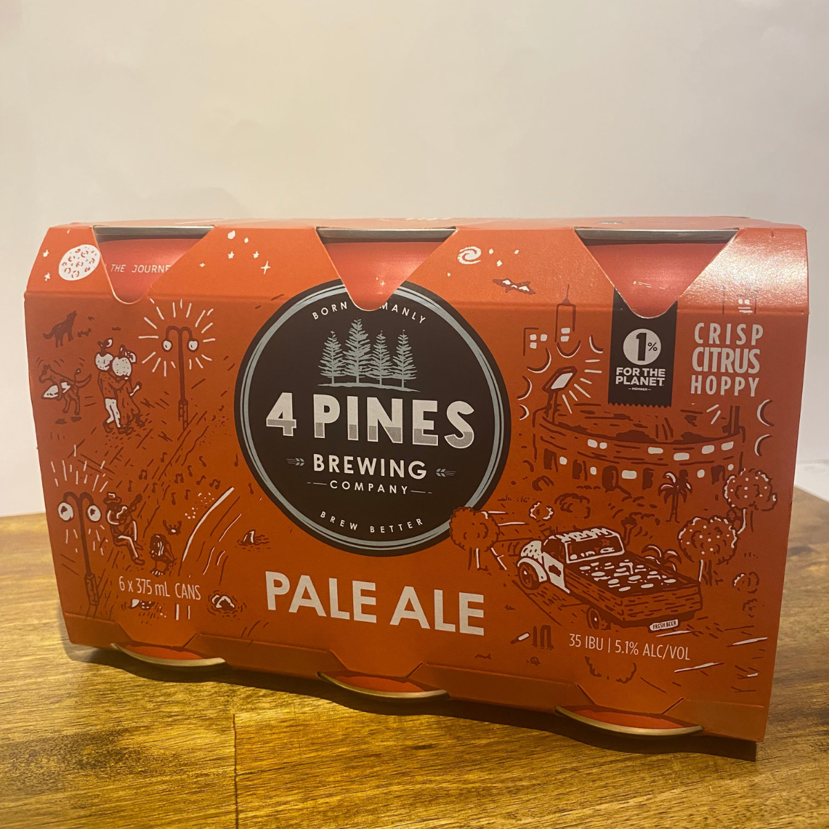 4 Pines – Pale Ale – 375ml (6 Pack)
