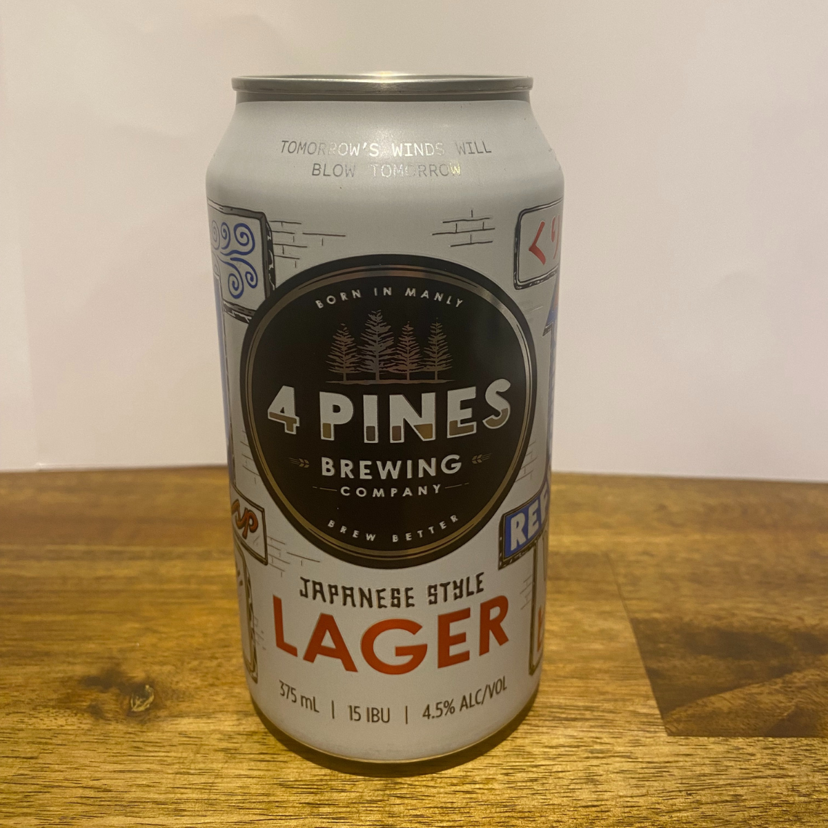 4 Pines – Japanese Style Lager – 375ml (6 Pack)