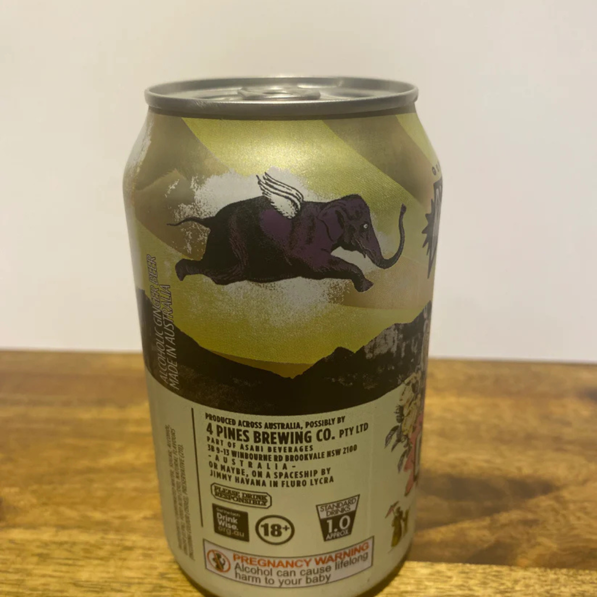 Brookvale Union – Ginger Beer – 330ml (6 Pack)