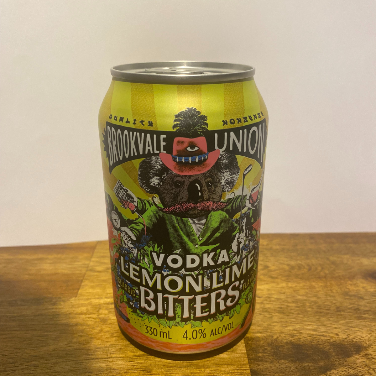 Brookvale Union – Vodka Lemon Lime Bitters – 330ml Can (6 Pack)
