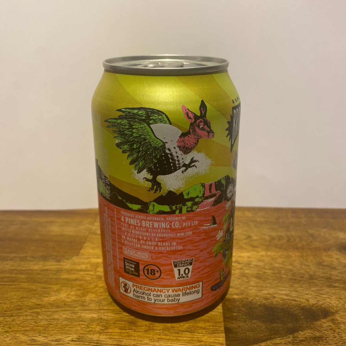Brookvale Union – Vodka Lemon Lime Bitters – 330ml Can (6 Pack)