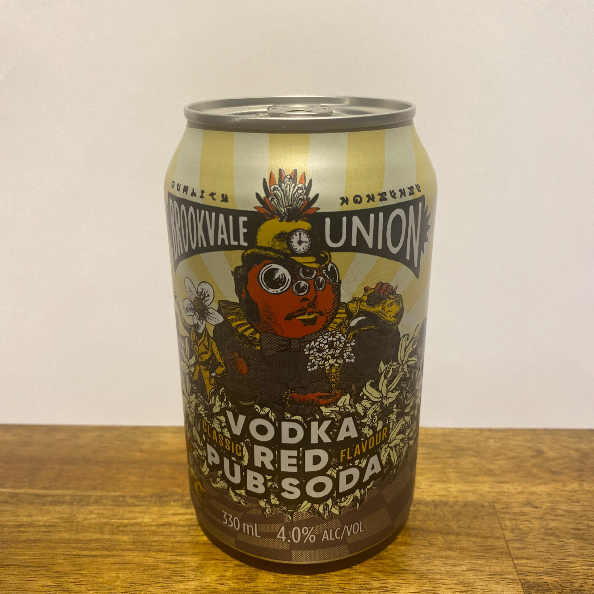 Brookvale Union – Vodka Red Pub Soda – 330ml (6 Pack)