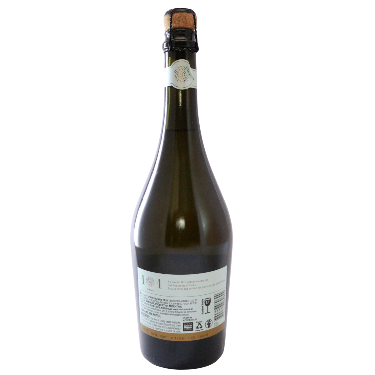 101 Bubbles – Sparkling Wine – 750ml Bottle